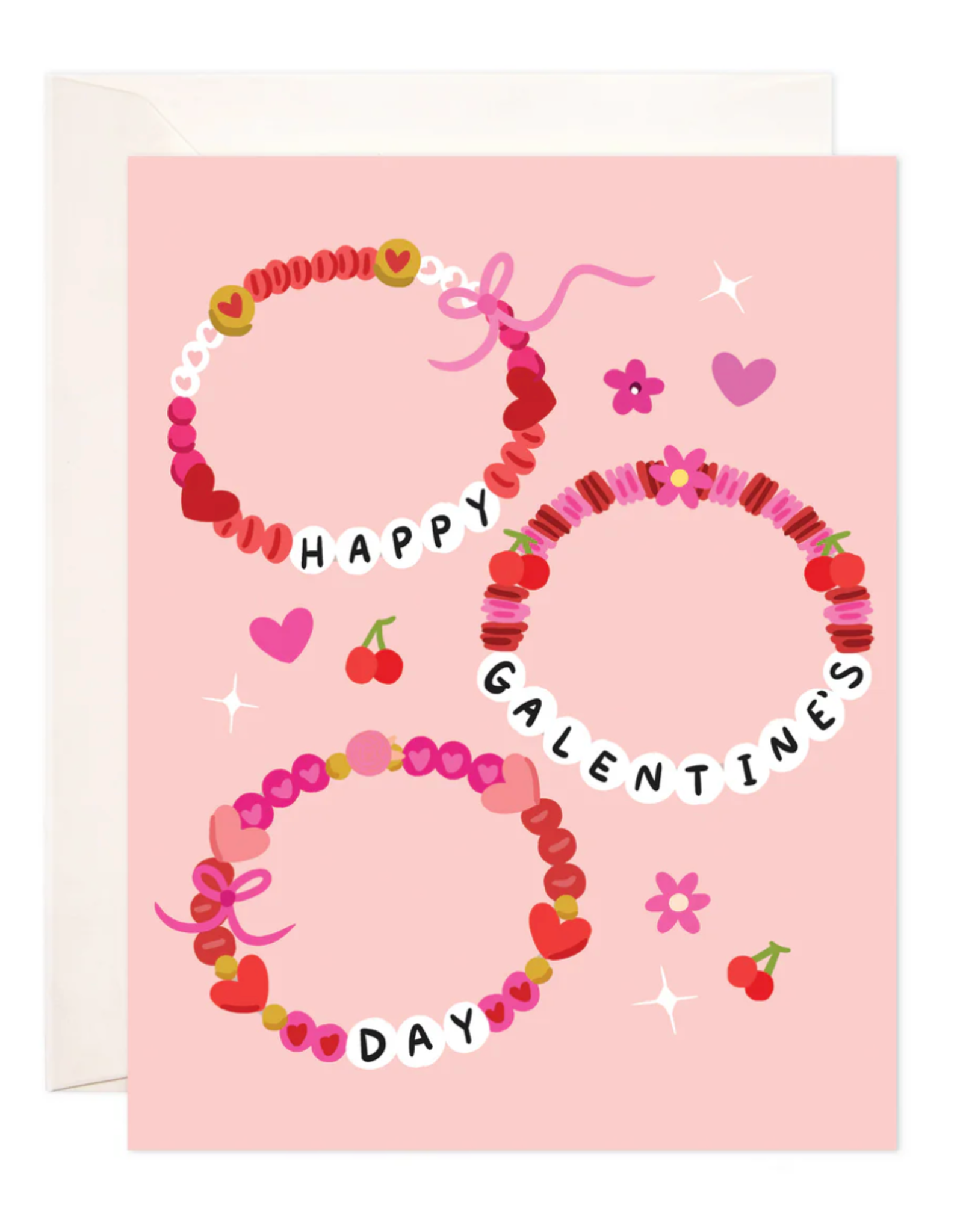 Bloomwolf Studio Galentine's Bracelets Card