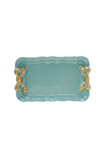 Decor Shop at Junebug Decorative Bow Tray in Aqua