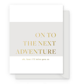 Smitten on Paper Next Adventure Greeting Card