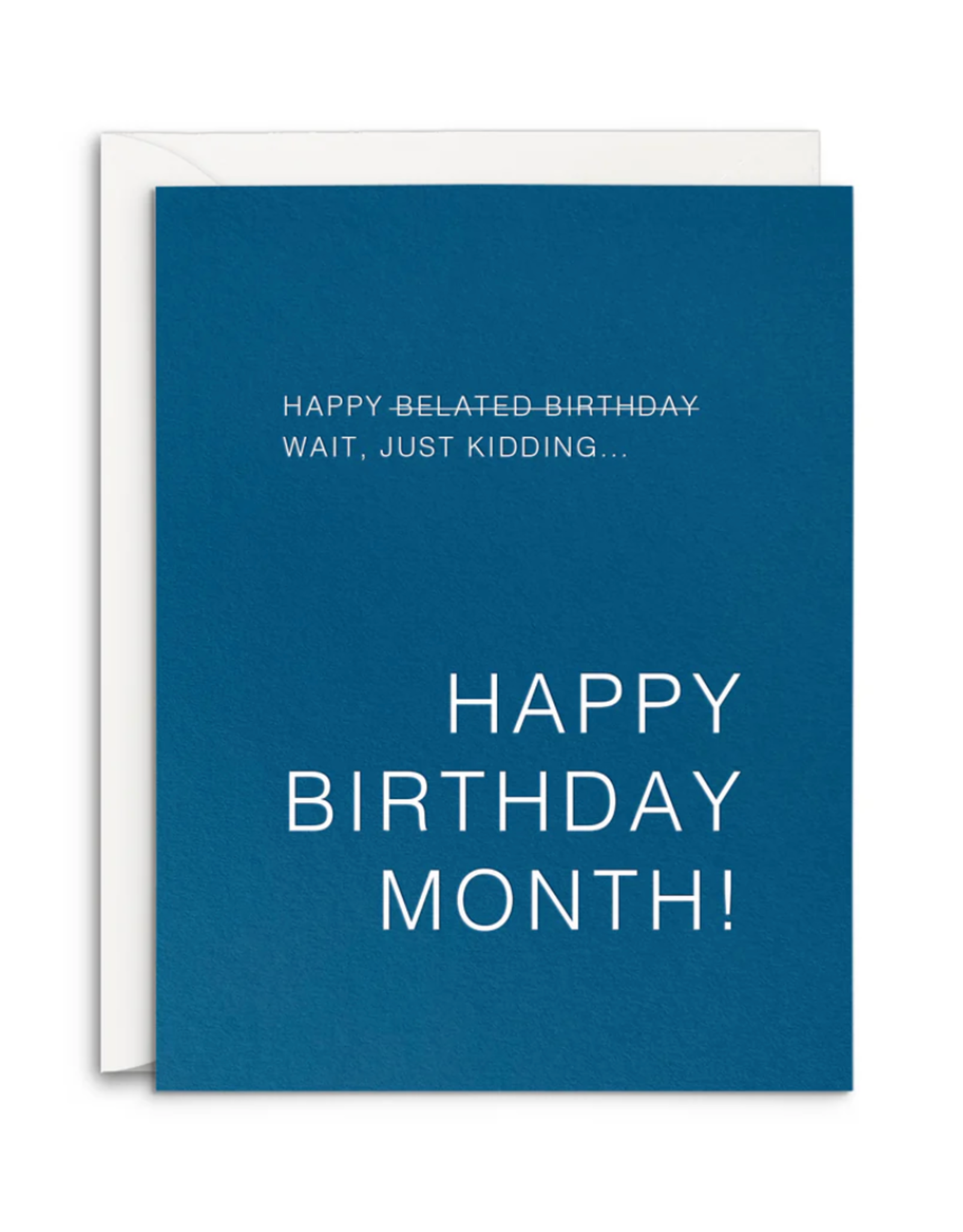 Smitten on Paper Happy Birthmonth Card