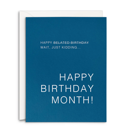 Smitten on Paper Happy Birthmonth Card