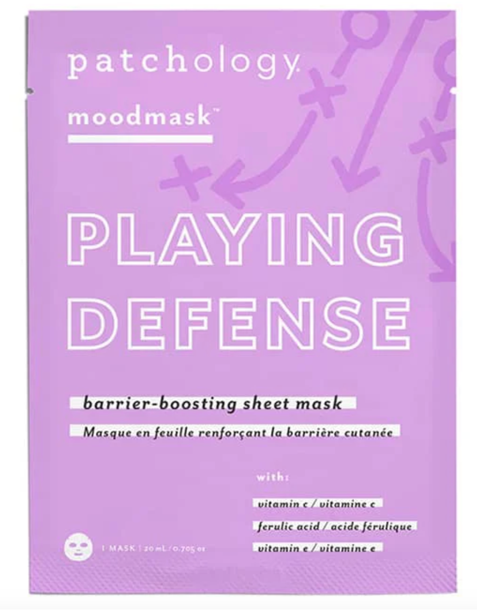 Patchology MoodMask Playing Defense Sheet Mask