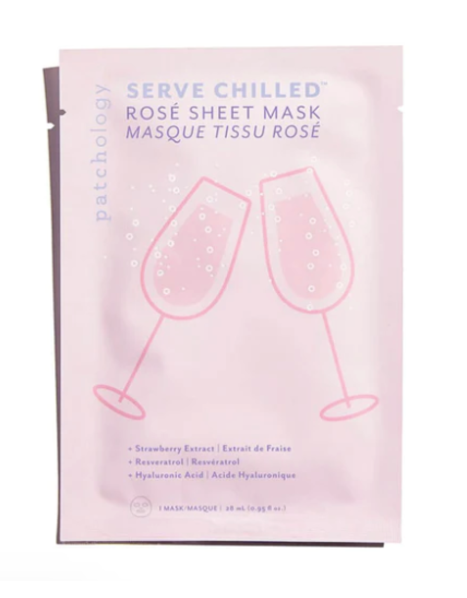 Patchology Serve Chilled Rose Sheet Mask - 2 Pack