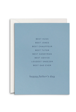 Smitten on Paper Best Hugs Father's Day Card