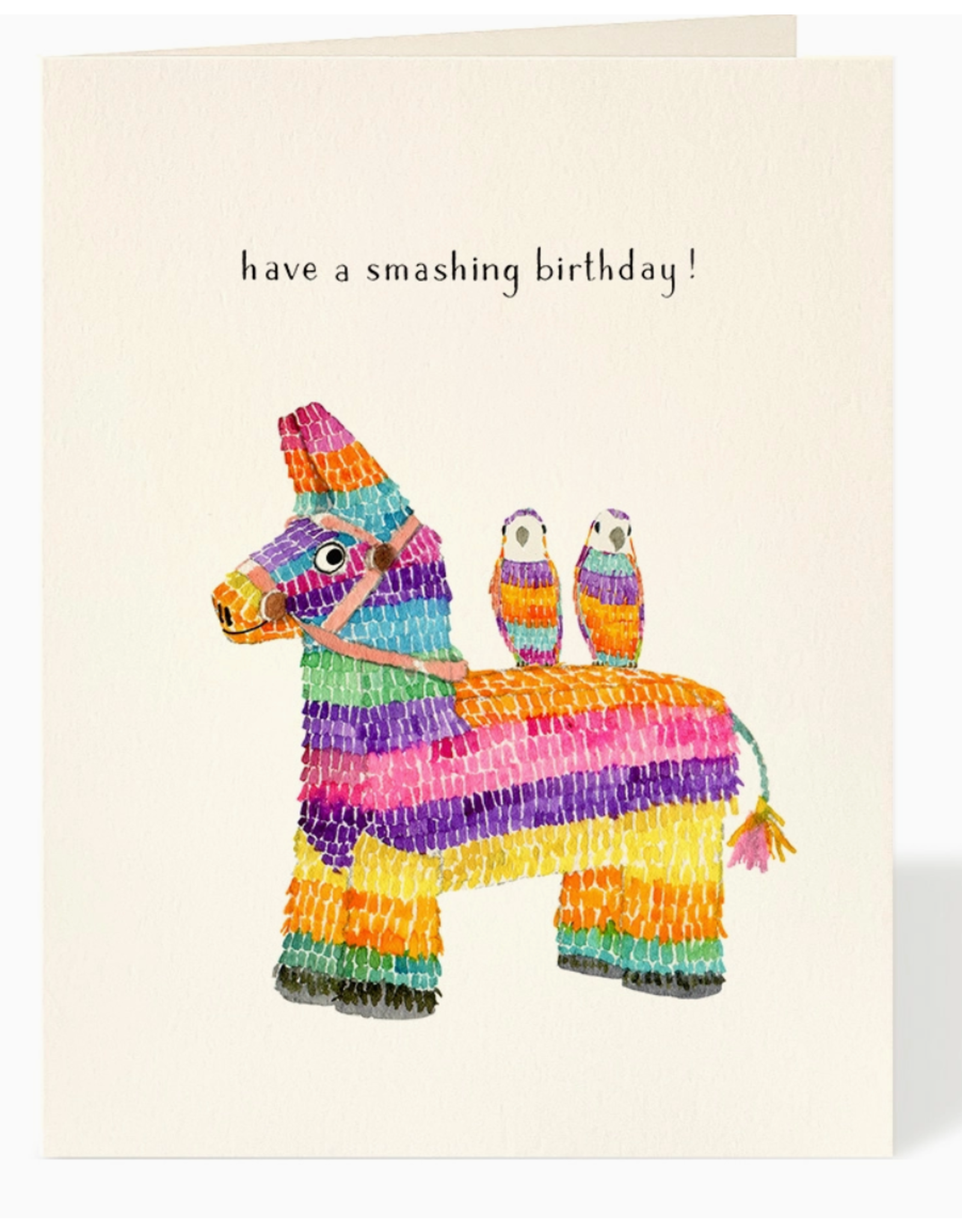 Felix Doolittle Pinata Birthday Party Card