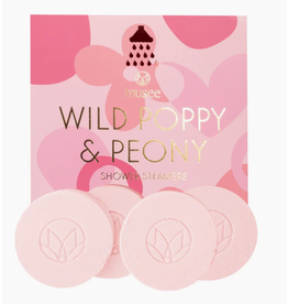 Musee Wild Poppy & Peony Shower Steamer
