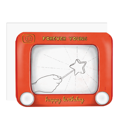 Ramus & Co Forever Young Sketch Toy Birthday Card