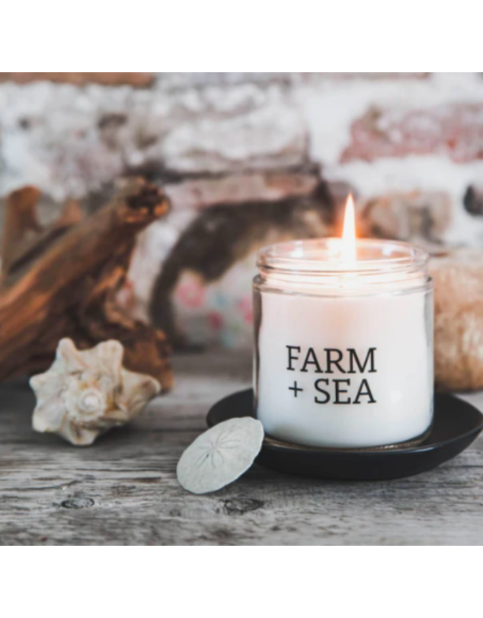 Farm + Sea Coastal Lilac Candle by Farm + Sea