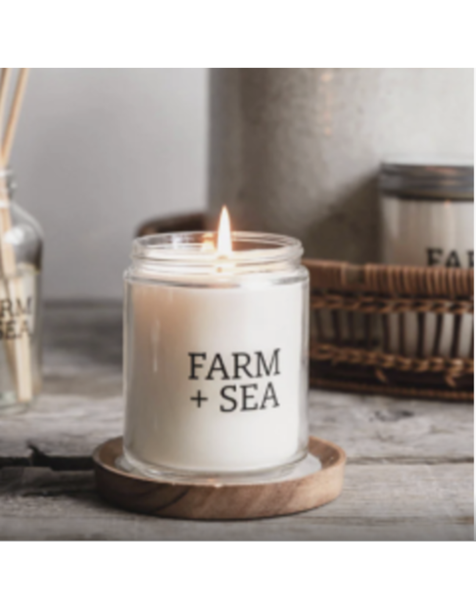 Farm + Sea Field + Flower Candle by Farm + Sea