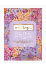 Well-Kept Screen Wipes - Pack of 15 in Flower Power