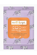 Well-Kept Screen Wipes - Pack of 15 in Purple Tiger Posse