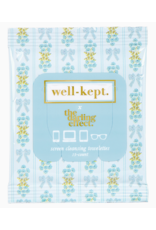 Well-Kept Screen Wipes - Pack of 15 in Blue Floral Bows