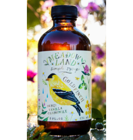 Meadowland Syrup Honey, Vanilla, Chamomile Goldfinch Simple Syrup