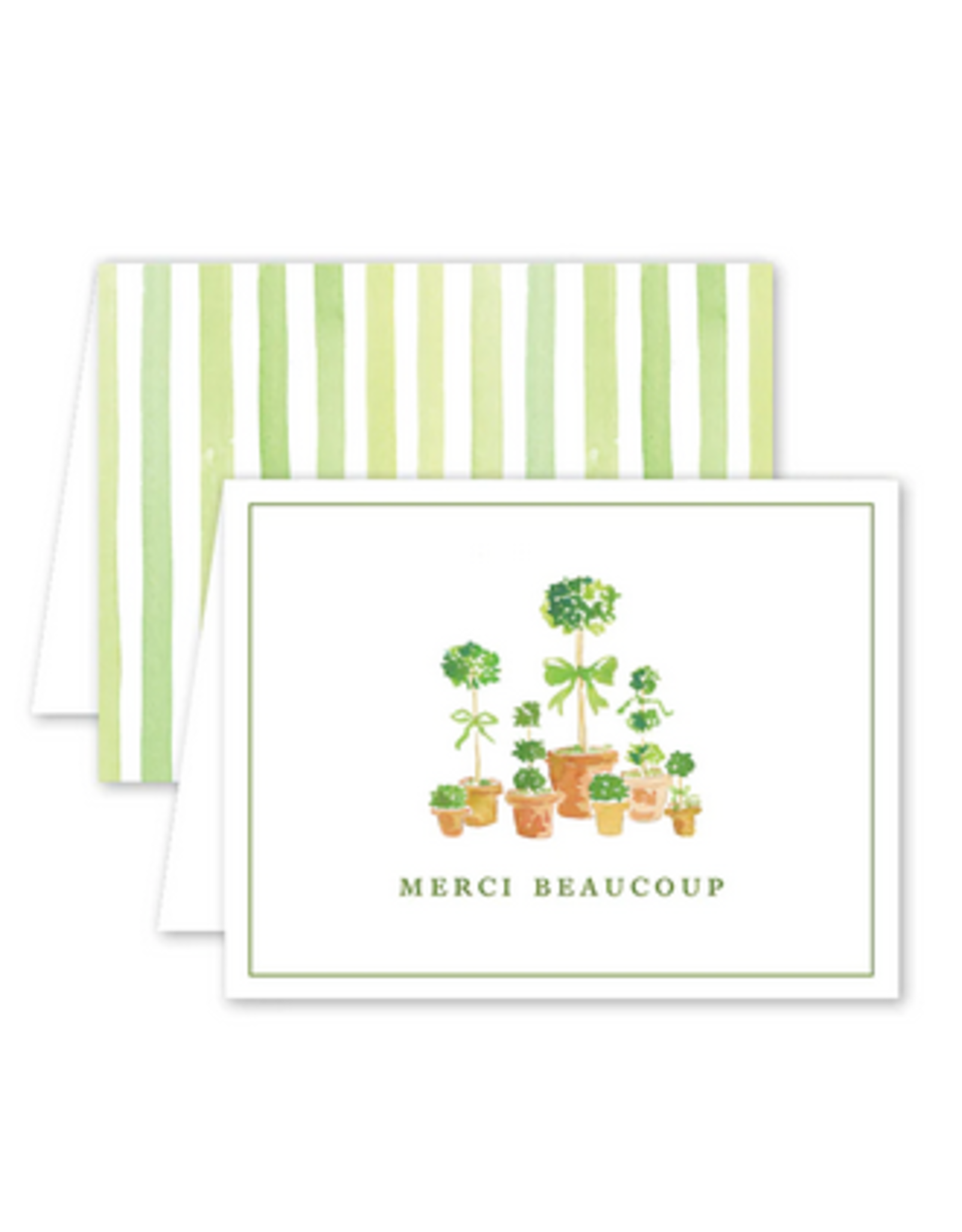Dogwood Hill French Topiary Merci Card