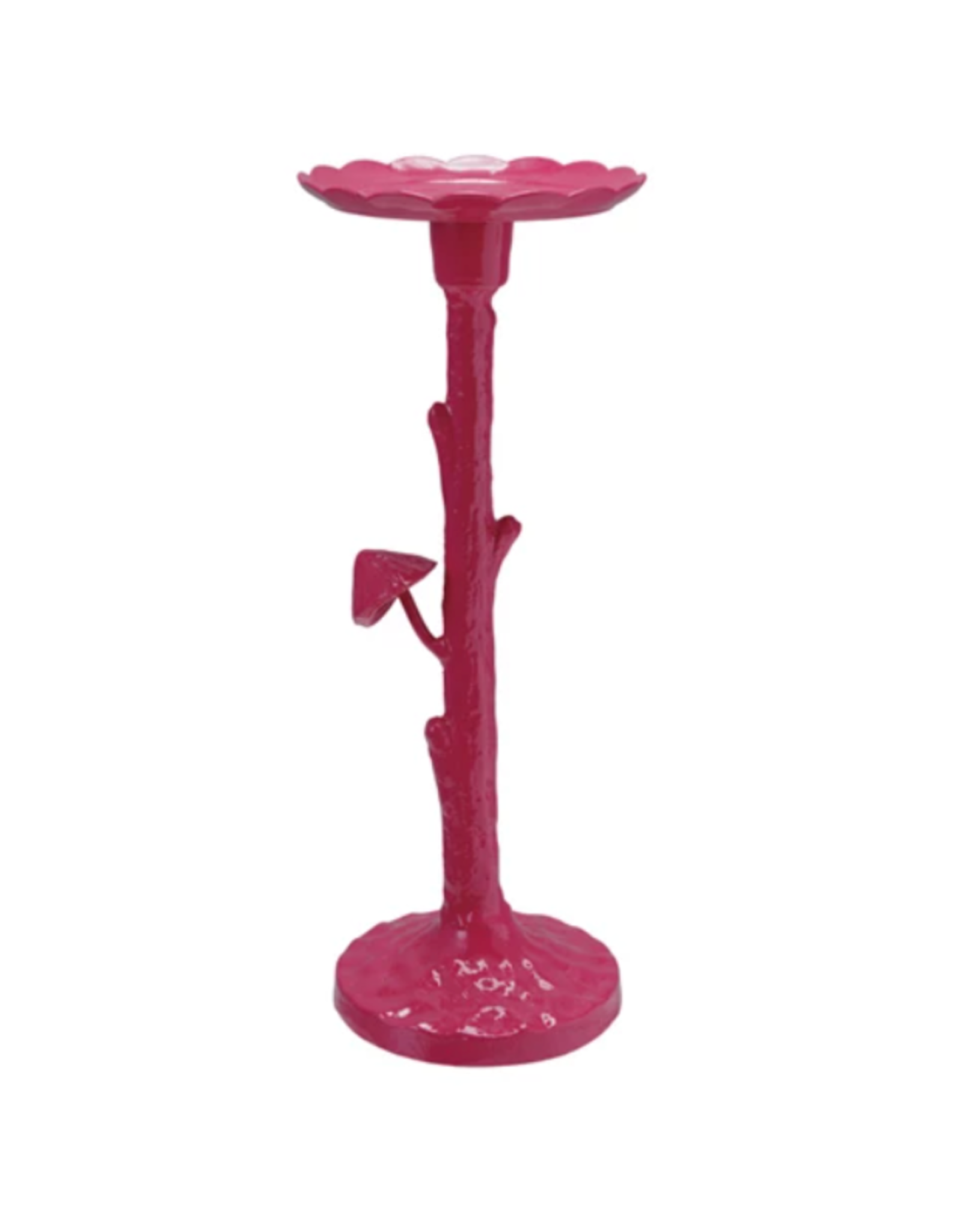 Decor Shop at Junebug Twig Pillar Candle Holder in Fuchsia