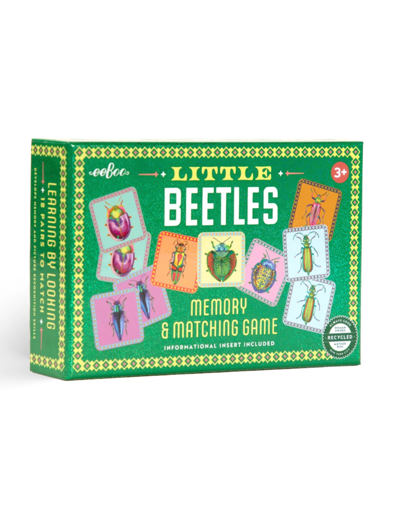 eeBoo Little Beetles Memory & Matching Game