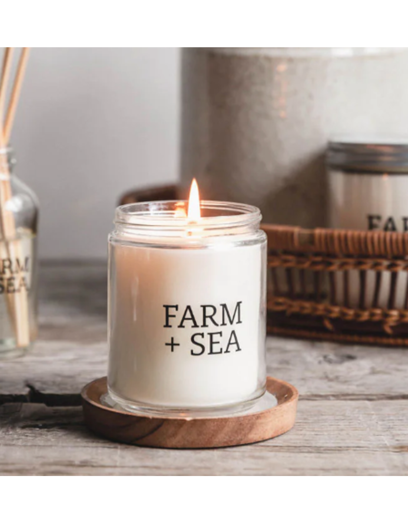 Farm + Sea Grapefruit + Sea Salt Candle by Farm + Sea