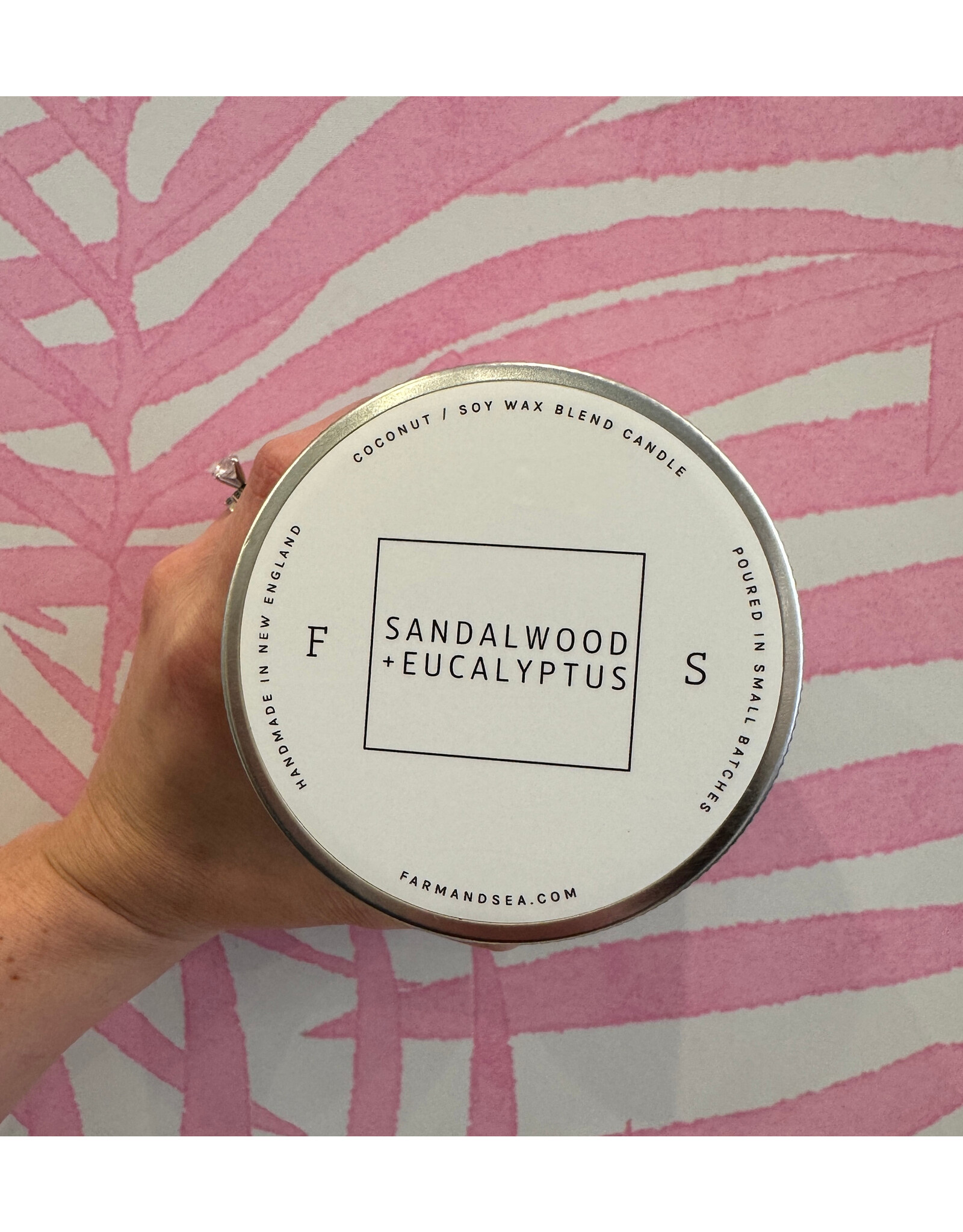 Farm + Sea Sandalwood + Eucalyptus Candle by Farm + Sea