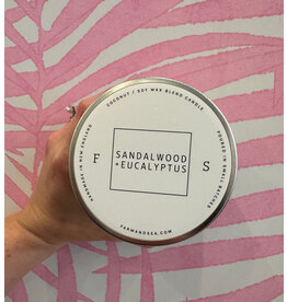 Farm + Sea Sandalwood + Eucalyptus Candle by Farm + Sea