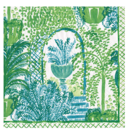 Caspari Garden Arbors Cocktail Napkins
