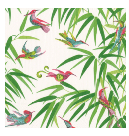 Caspari Birds in Paradise Cocktail Napkin