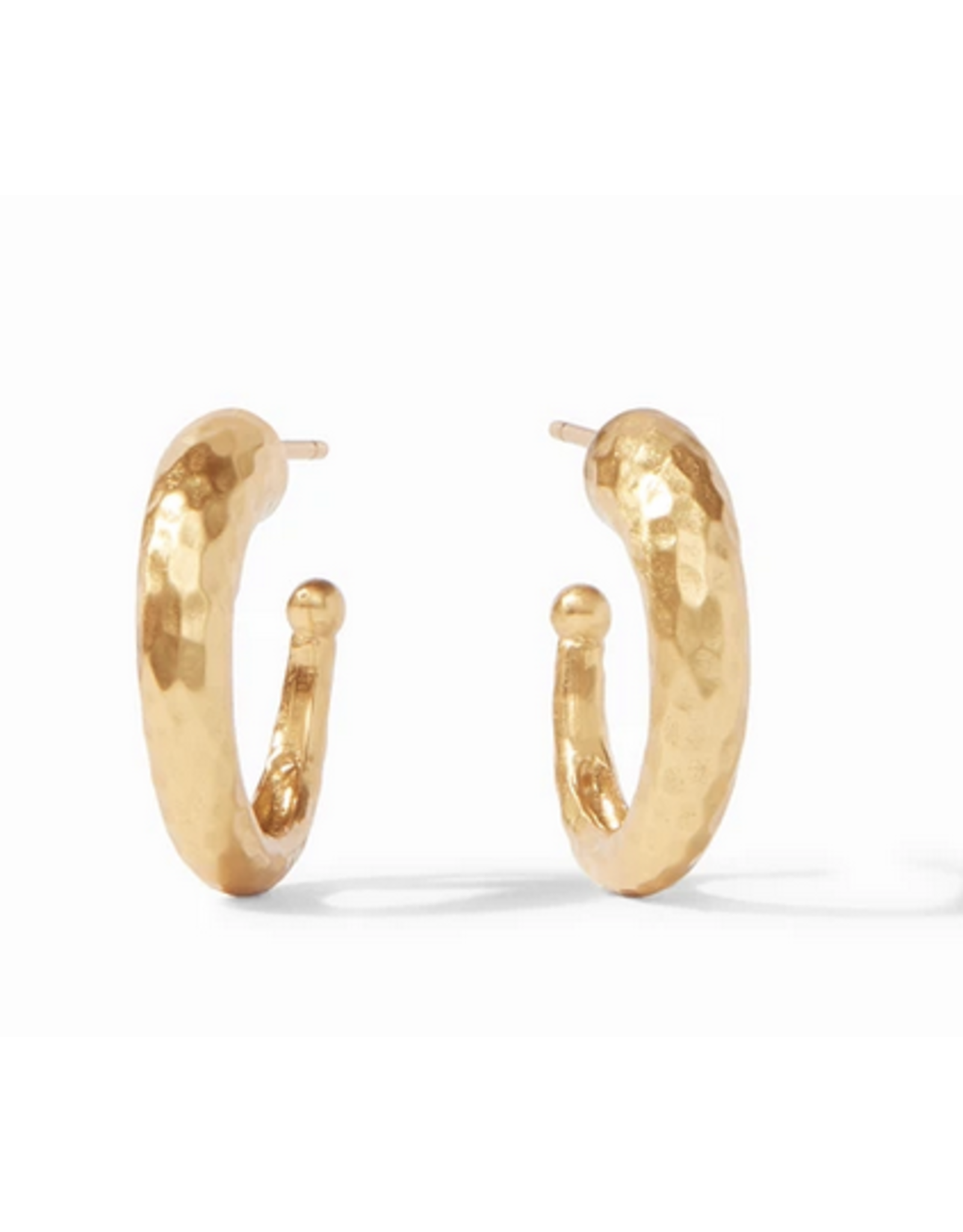 Julie Vos Hammered Hoop Earring by Julie Vos