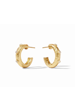 Julie Vos Noel Stone Hoop Earring by Julie Vos
