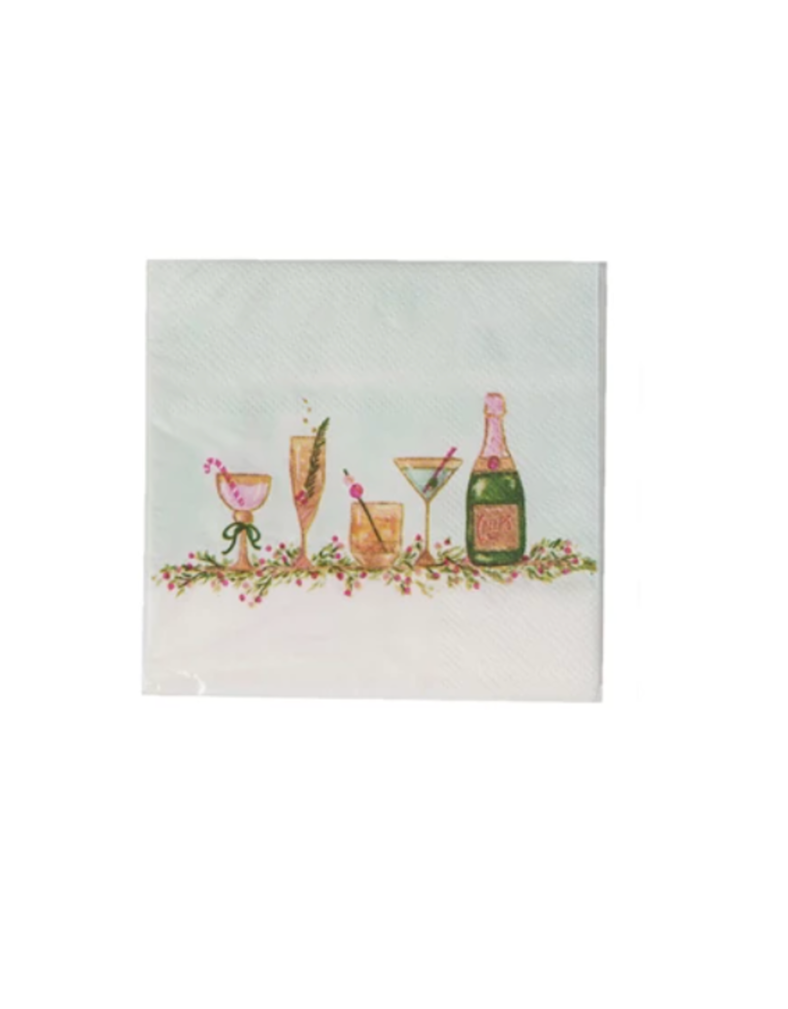 Decor Shop at Junebug Holiday Drinks Cocktail Napkins - 50 Pack