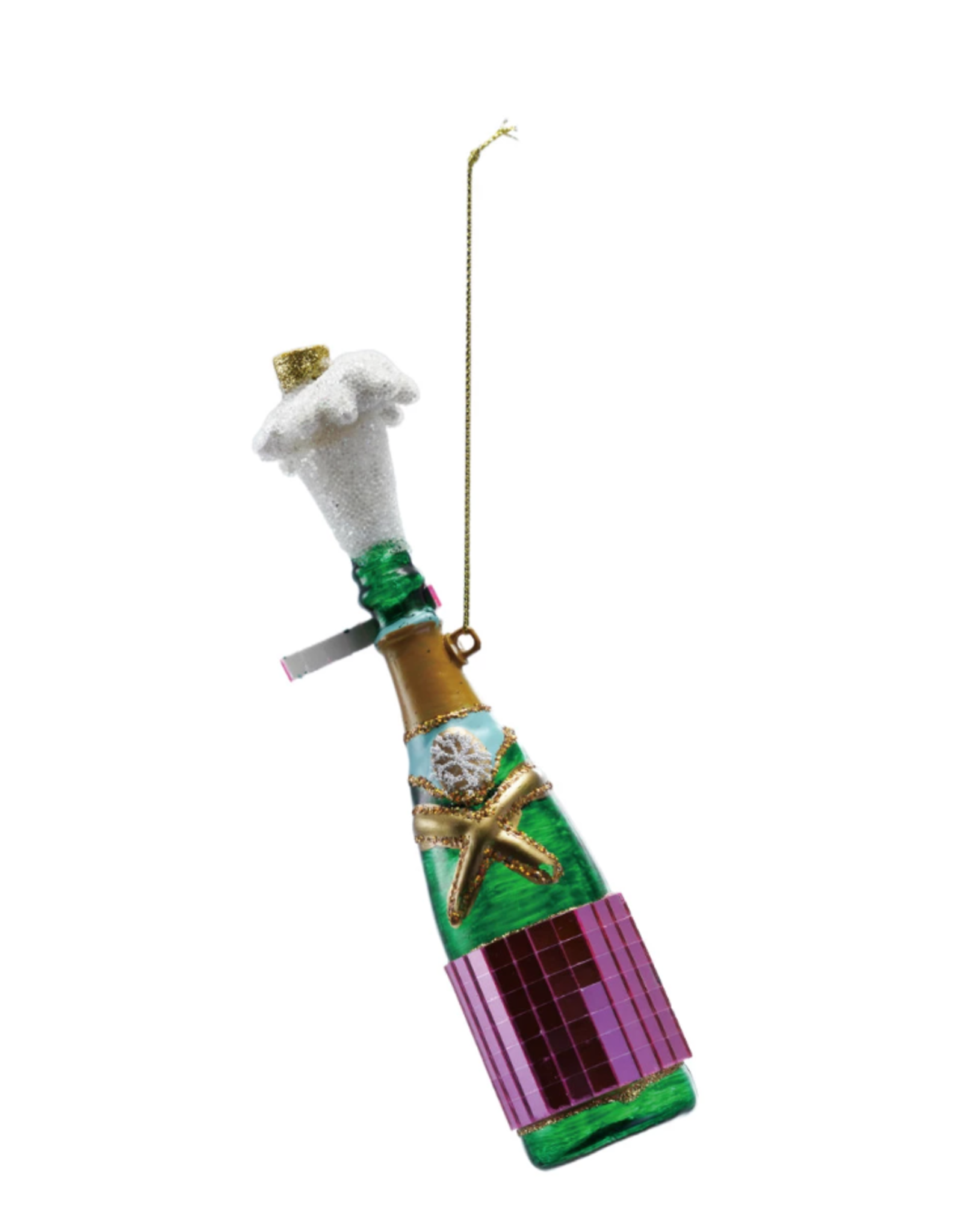 Decor Shop at Junebug Pop the Champagne Glass Ornament