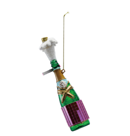 Decor Shop at Junebug Pop the Champagne Glass Ornament