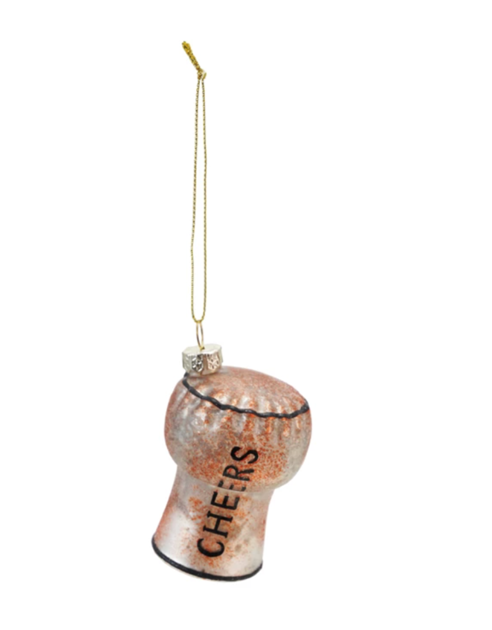 Decor Shop at Junebug Cheers Champagne Cork Ornament