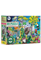 eeBoo Rainforest Life Puzzle