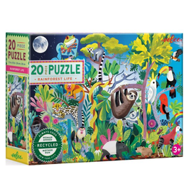 eeBoo Rainforest Life Puzzle