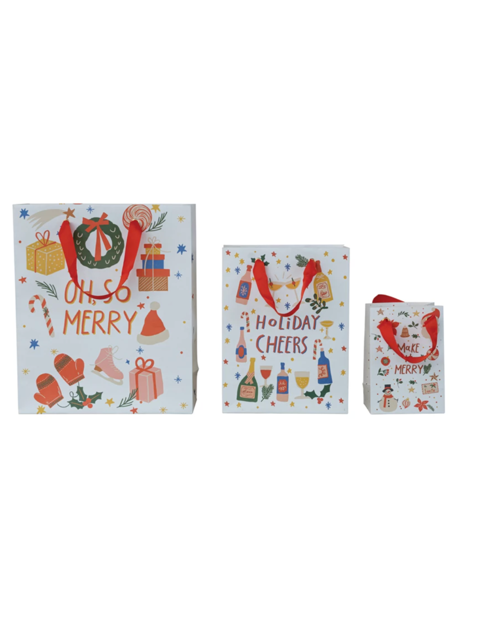 Decor Shop at Junebug Holiday Gift Bags - Set of 3