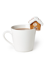 Decor Shop at Junebug Gingerbread House Cookie Mug Hugger - Set of 4