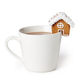 Decor Shop at Junebug Gingerbread House Cookie Mug Hugger - Set of 4
