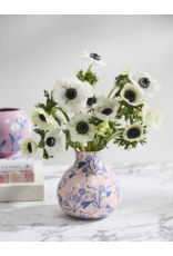 Decor Shop at Junebug Flourish Vase in Light Pink 6.25"x 6.25"