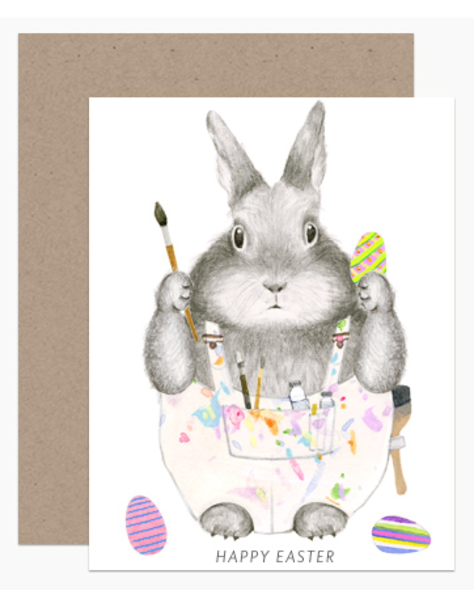 Dear Hancock Easter Bunny Card