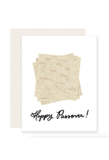Slightly Stationery Passover Matzo Card Slightly Stationery Passover Matzo Card