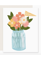 Slightly Stationery Mother's Day Flower Jar Card