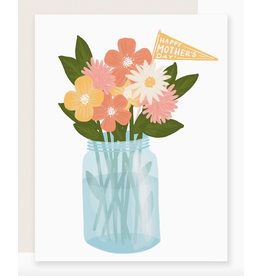 Slightly Stationery Mother's Day Flower Jar Card