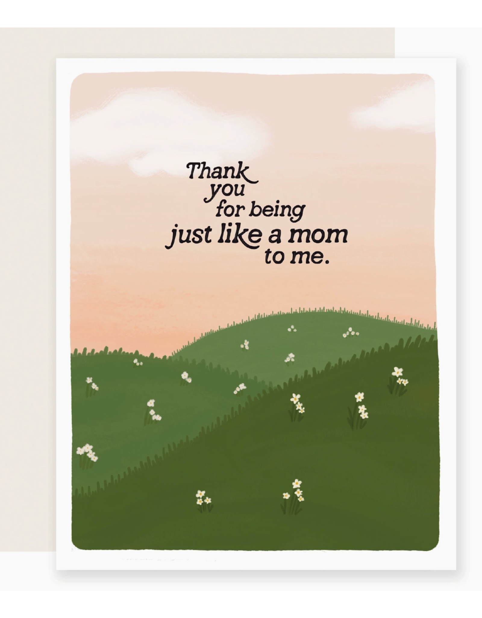 Slightly Stationery Just Like a Mom Card