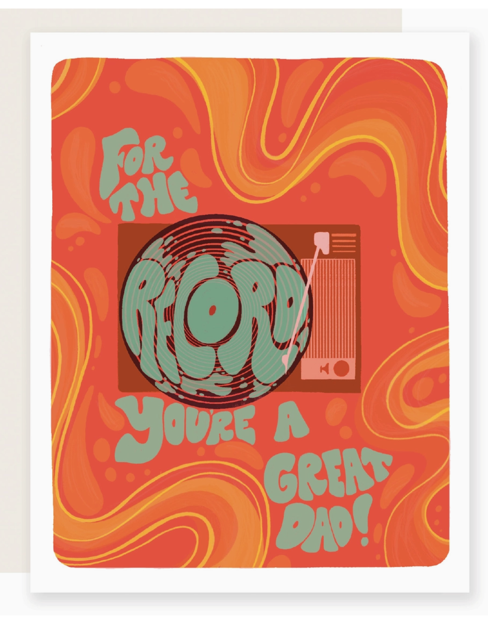 Slightly Stationery For the Record Dad Card