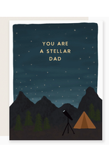 Slightly Stationery Stellar Dad Card