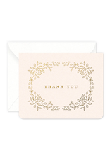 Smitten on Paper Thank You Wreath Boxed Set of 6