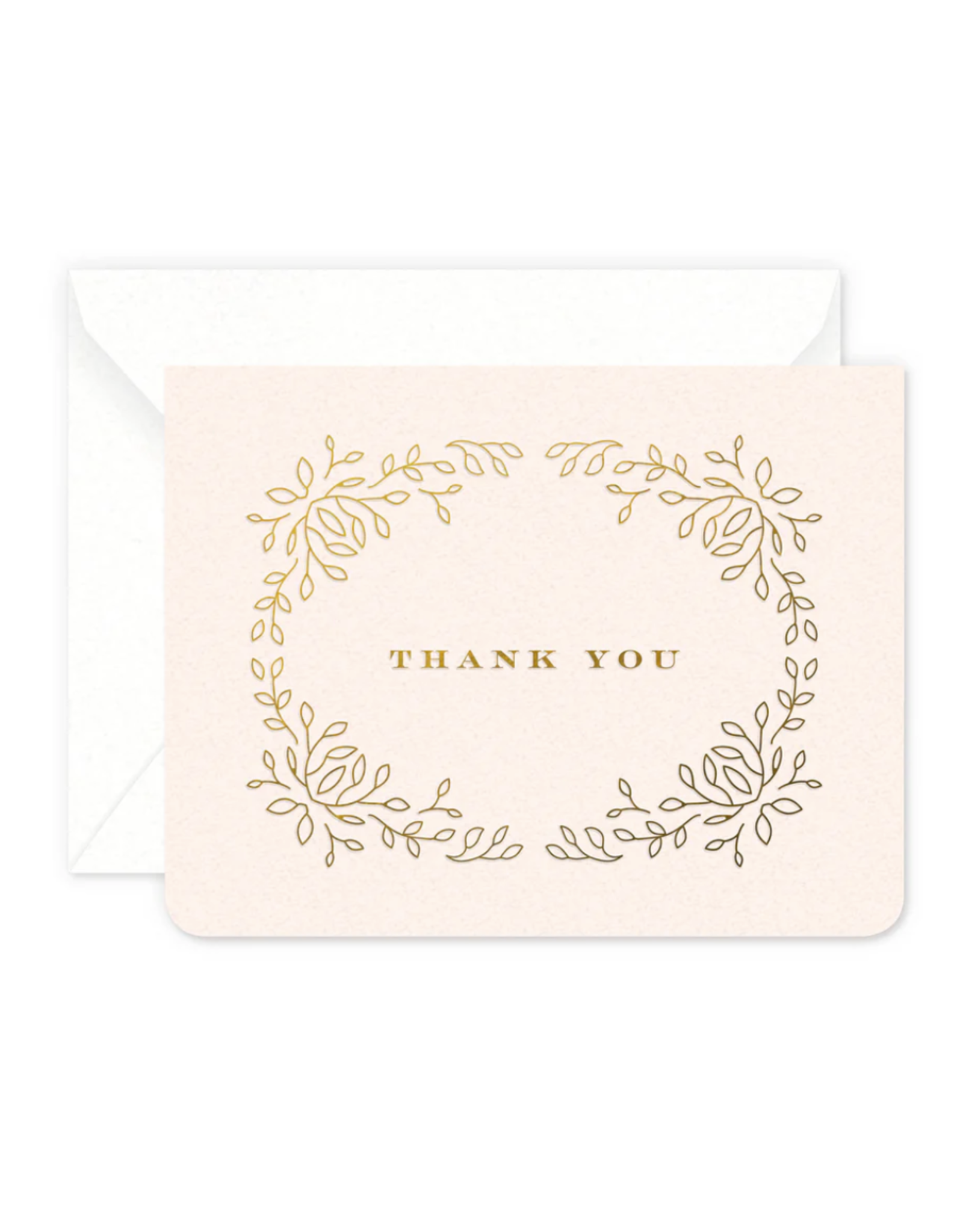 Smitten on Paper Thank You Wreath Boxed Set of 6