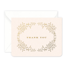 Smitten on Paper Thank You Wreath Boxed Set of 6