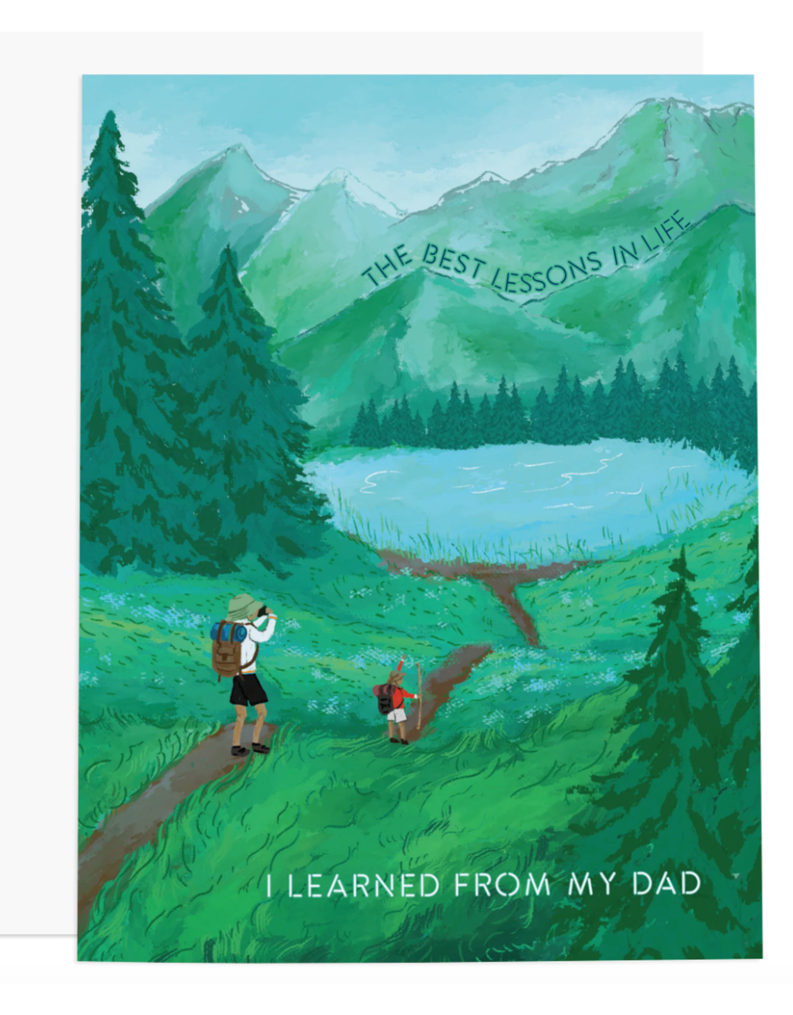 Ramus & Co Dad Best Life Lessons Card