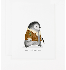 Dear Hancock Cool Dad Penguin Card