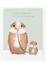 Dear Hancock Dad Thank You For All You've Guinea Card